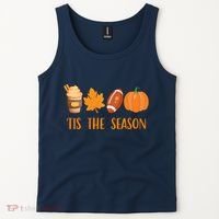 Tis The Season Festive Fall Lover Tank Top thumb 2