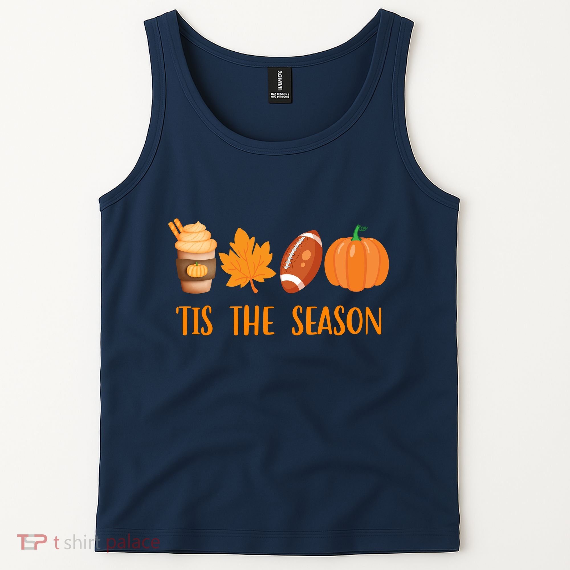 Tis The Season Festive Fall Lover Tank Top