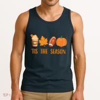 Tis The Season Festive Fall Lover Tank Top thumb 3