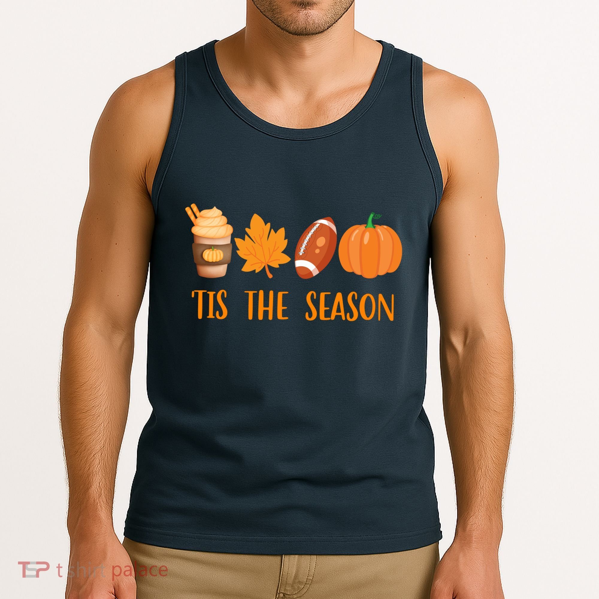 Tis The Season Festive Fall Lover Tank Top