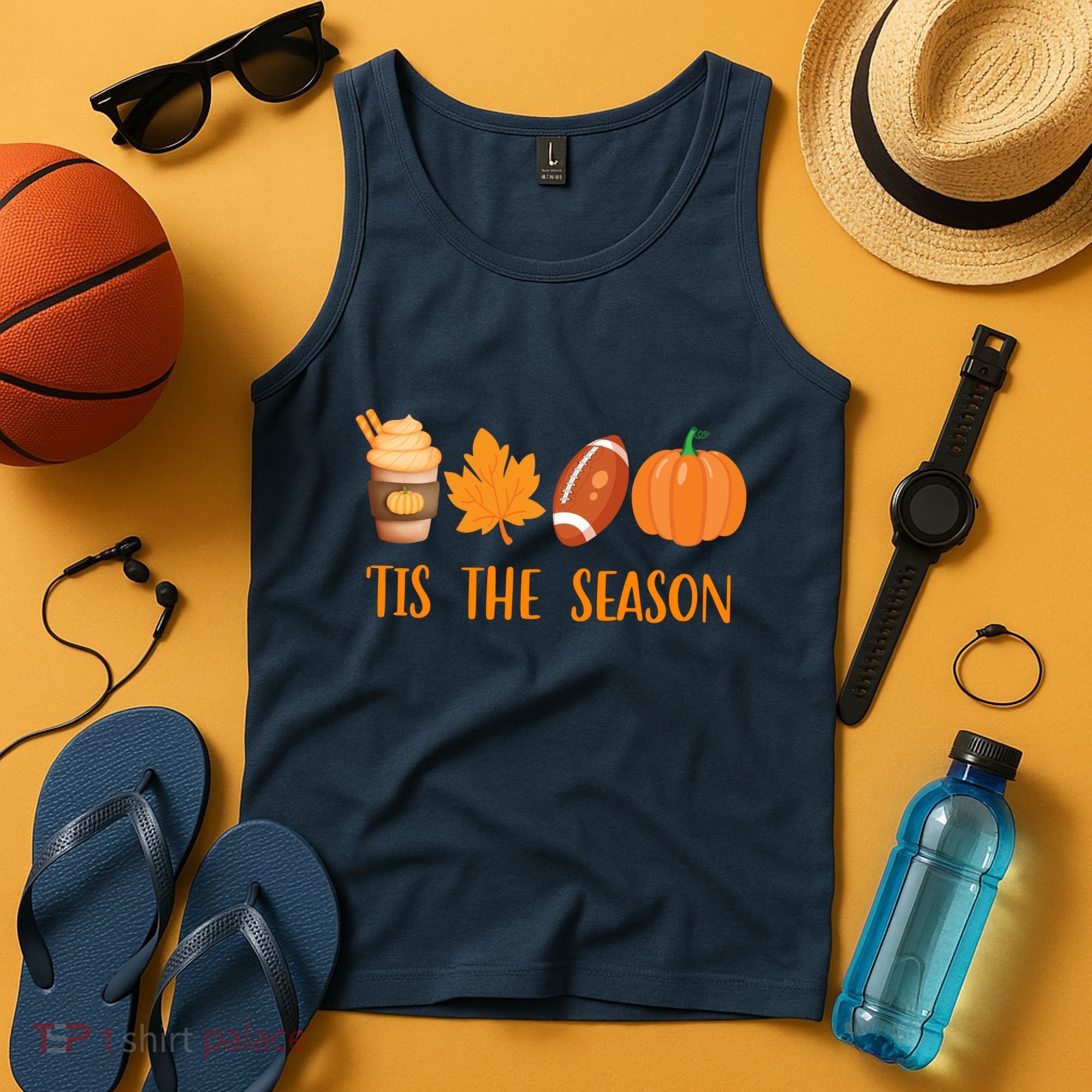 Tis The Season Festive Fall Lover Tank Top