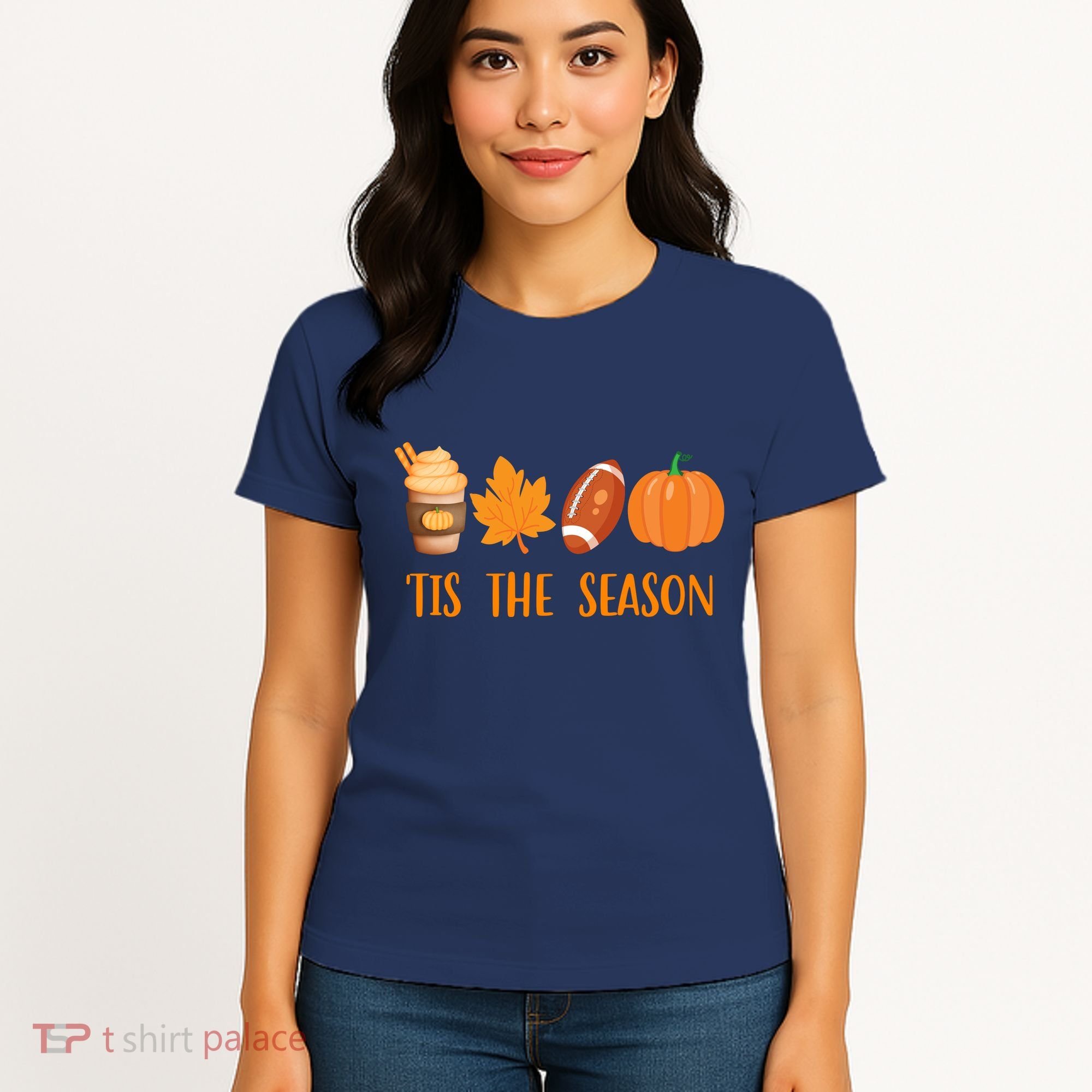 Tis The Season Festive Fall Lover Women's T-Shirt