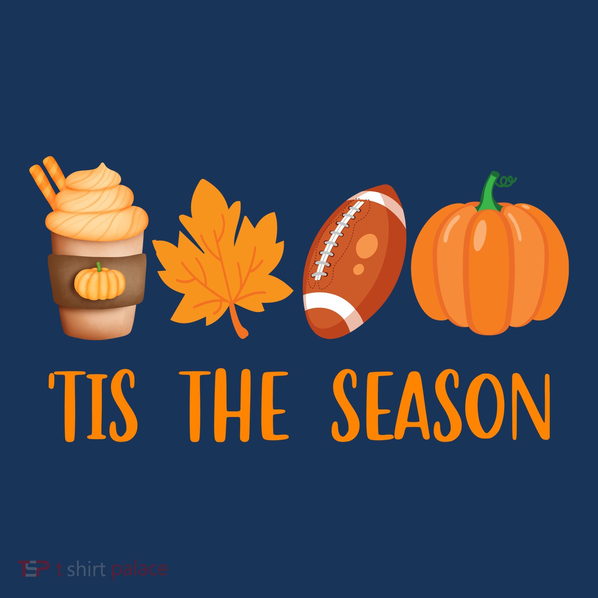 Tis The Season Festive Fall Lover Kids Sweatshirt