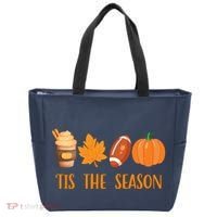 Tis The Season Festive Fall Lover Tote Bag thumb 0