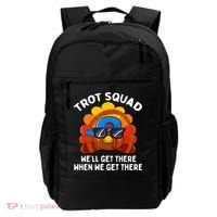Turkey Trot Squad Thanksgiving Running Costume Backpack thumb 0
