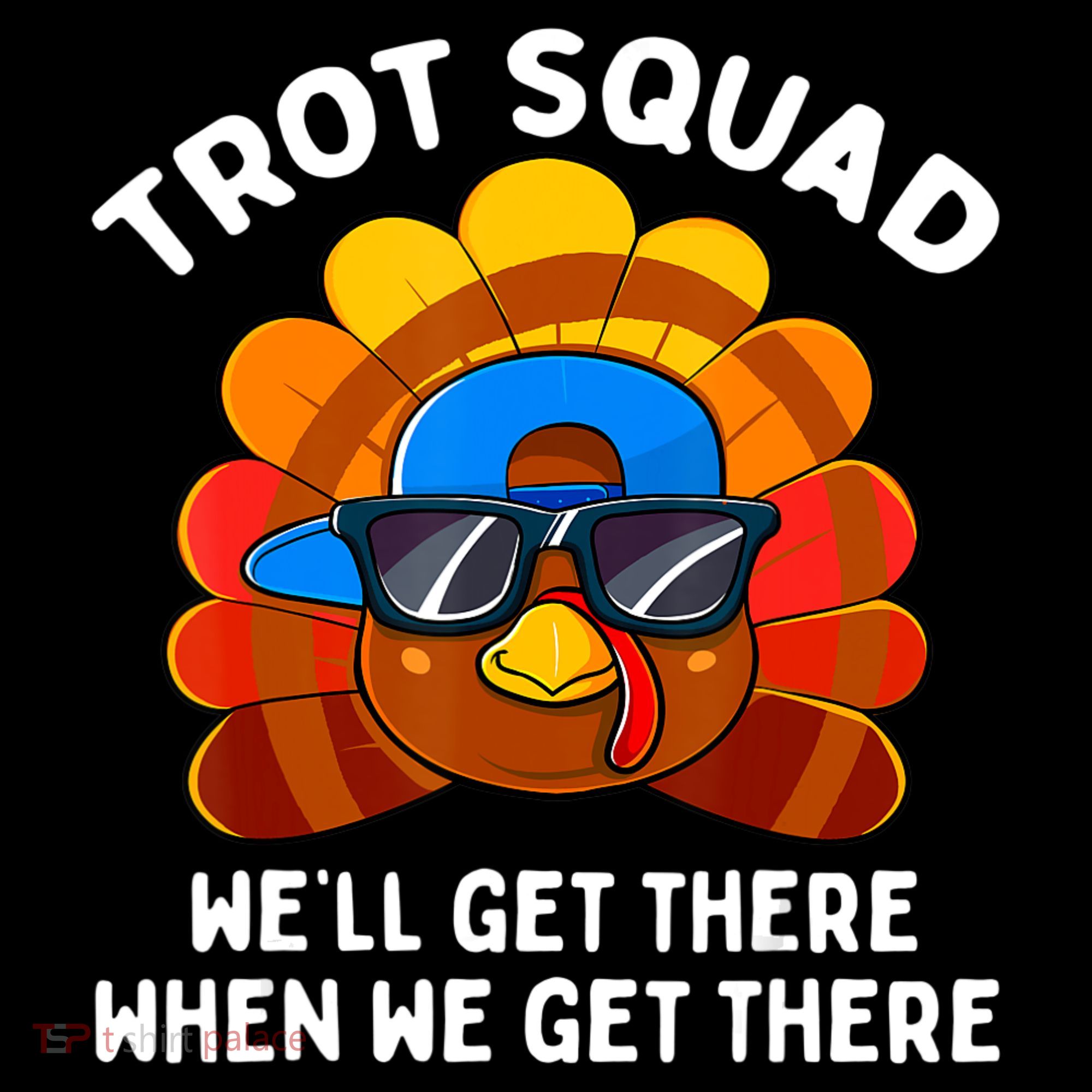 Turkey Trot Squad Thanksgiving Running Costume Women's Hoodie