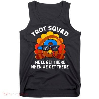 Turkey Trot Squad Thanksgiving Running Costume Tank Top