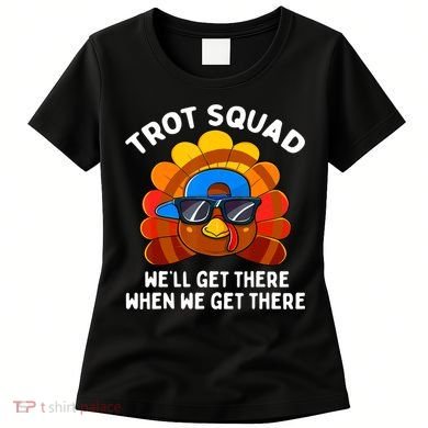 Turkey Trot Squad Thanksgiving Running Costume Women's T-Shirt