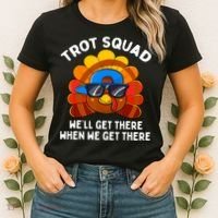 Turkey Trot Squad Thanksgiving Running Costume Women's T-Shirt thumb 2