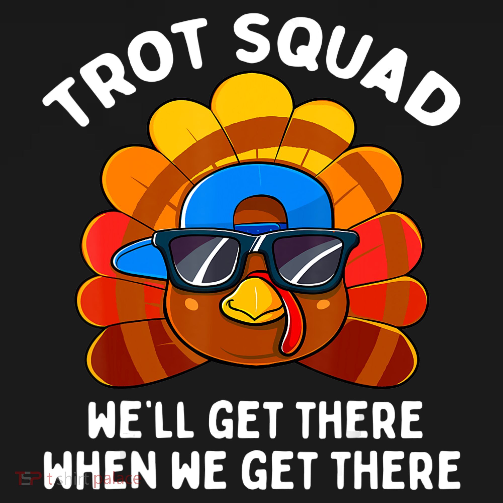 Turkey Trot Squad Thanksgiving Running Costume Kids Sweatshirt