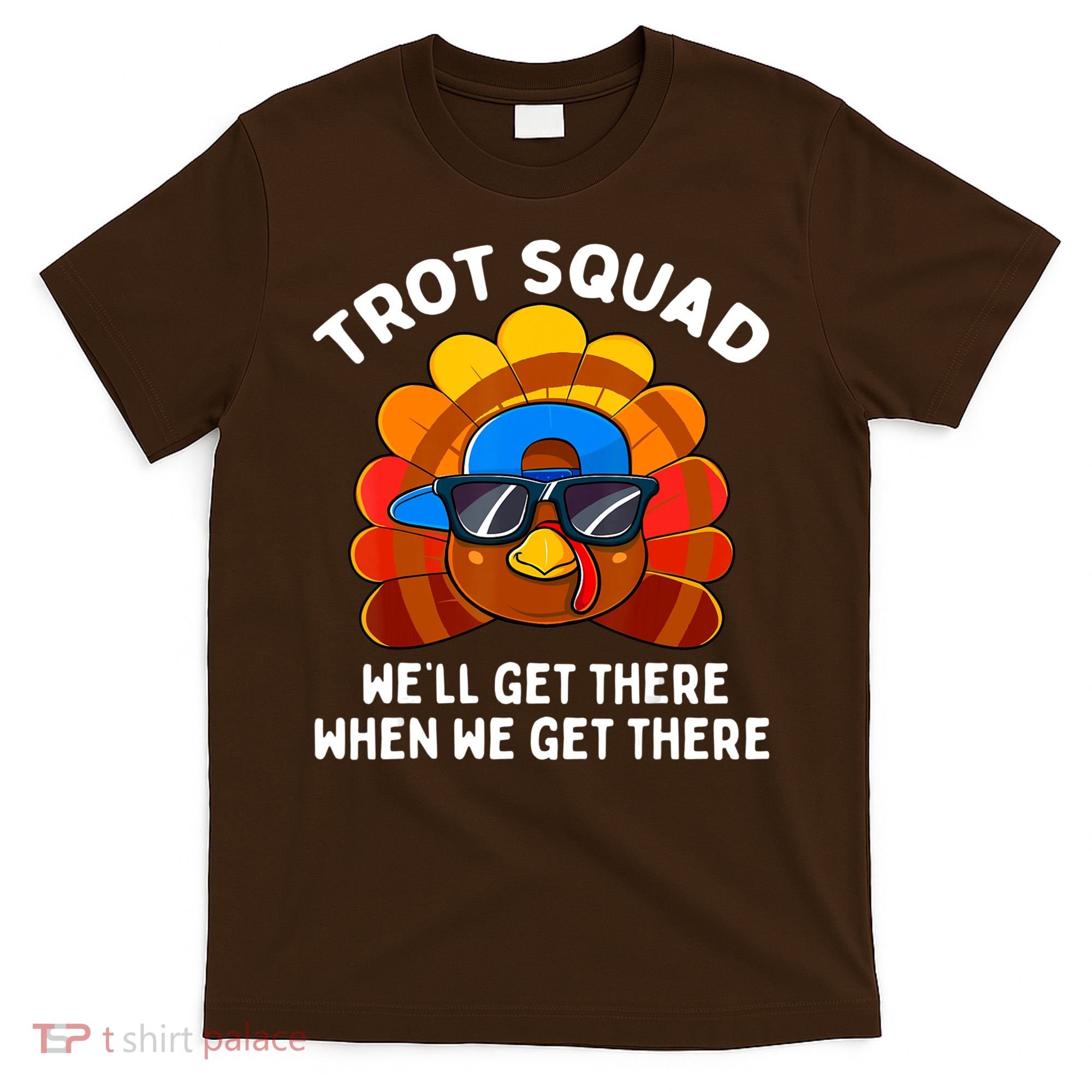 Turkey Trot Squad Thanksgiving Running Costume T-Shirt