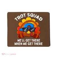 Turkey Trot Squad Thanksgiving Running Costume Mousepad thumb 0
