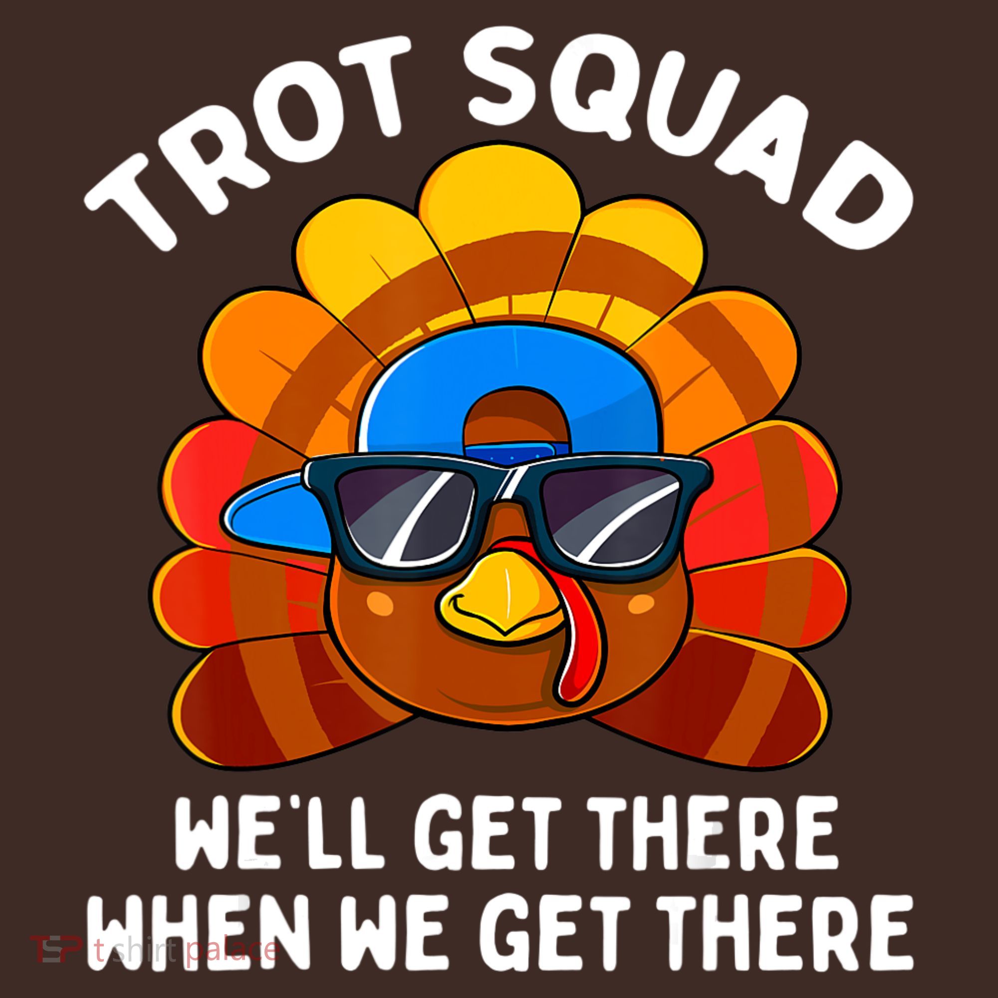 Turkey Trot Squad Thanksgiving Running Costume Mousepad