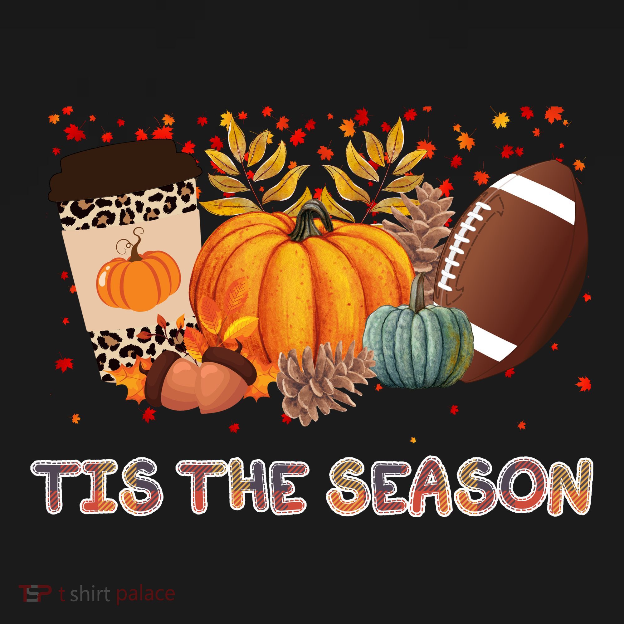 Tis The Season Fall Lover Cute Gift Coaster