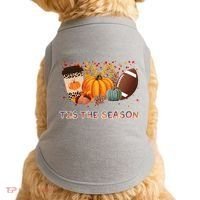 Tis The Season Fall Lover Cute Gift Doggie Tank thumb 0