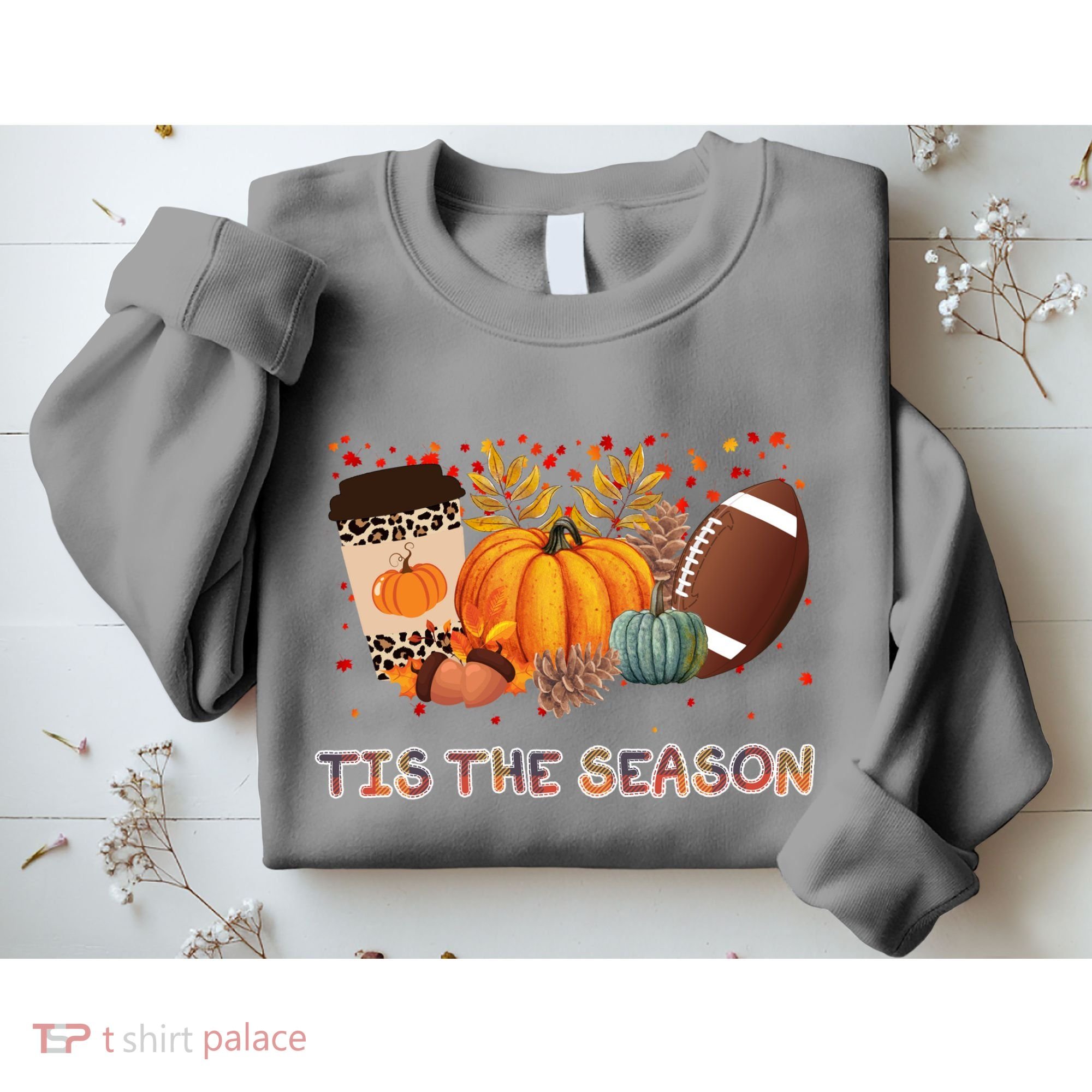 Tis The Season Fall Lover Cute Gift Sweatshirt