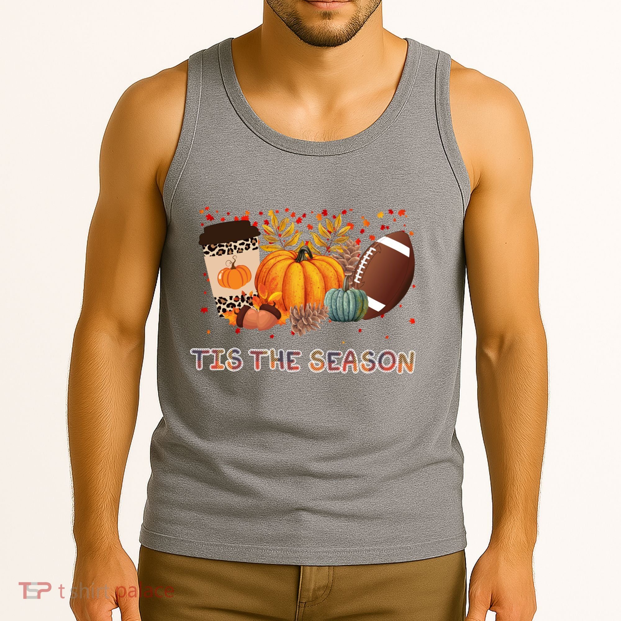 Tis The Season Fall Lover Cute Gift Tank Top