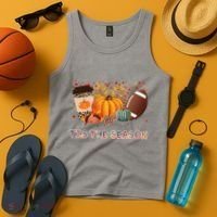 Tis The Season Fall Lover Cute Gift Tank Top thumb 4