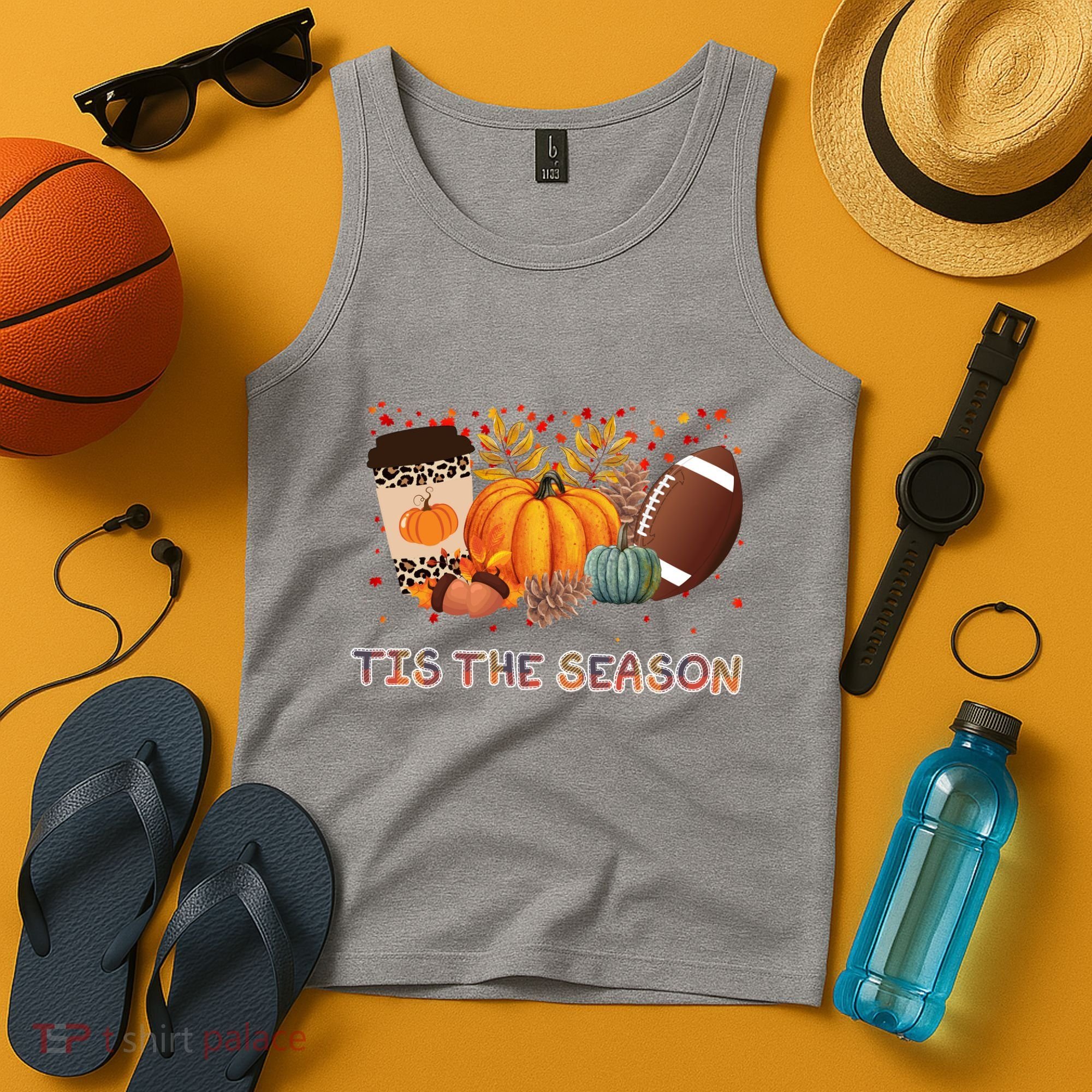 Tis The Season Fall Lover Cute Gift Tank Top