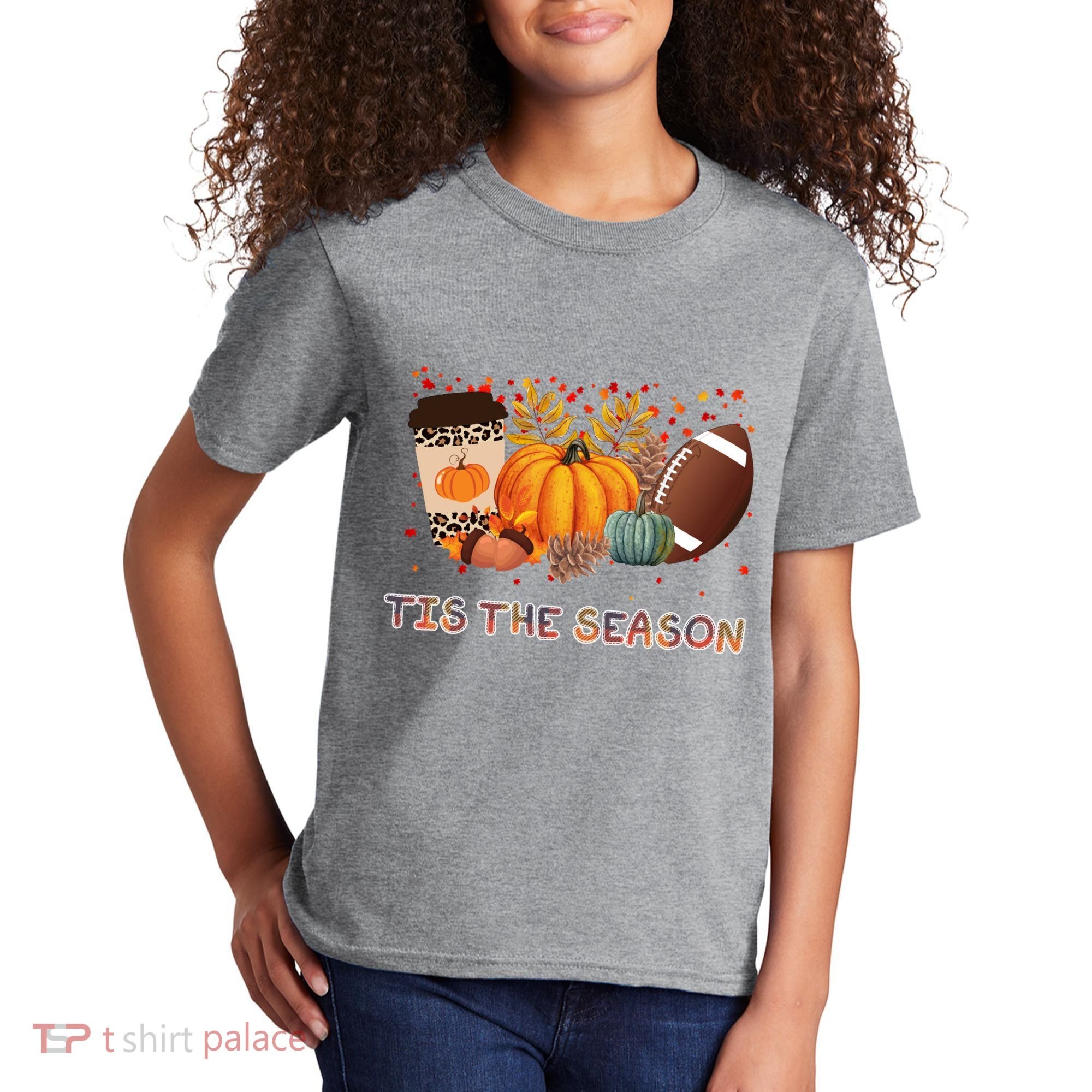 Tis The Season Fall Lover Cute Gift Kids T-Shirt