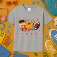 Tis The Season Fall Lover Cute Gift Kids T-Shirt thumb 3