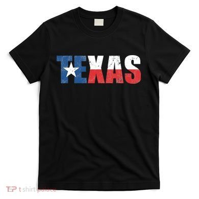 Texas Texas State Flag Vintage Texas Flag Texas State T-Shirt