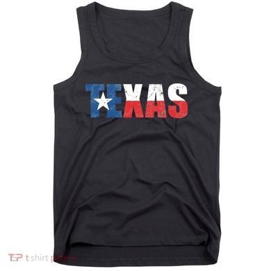 Texas Texas State Flag Vintage Texas Flag Texas State Tank Top