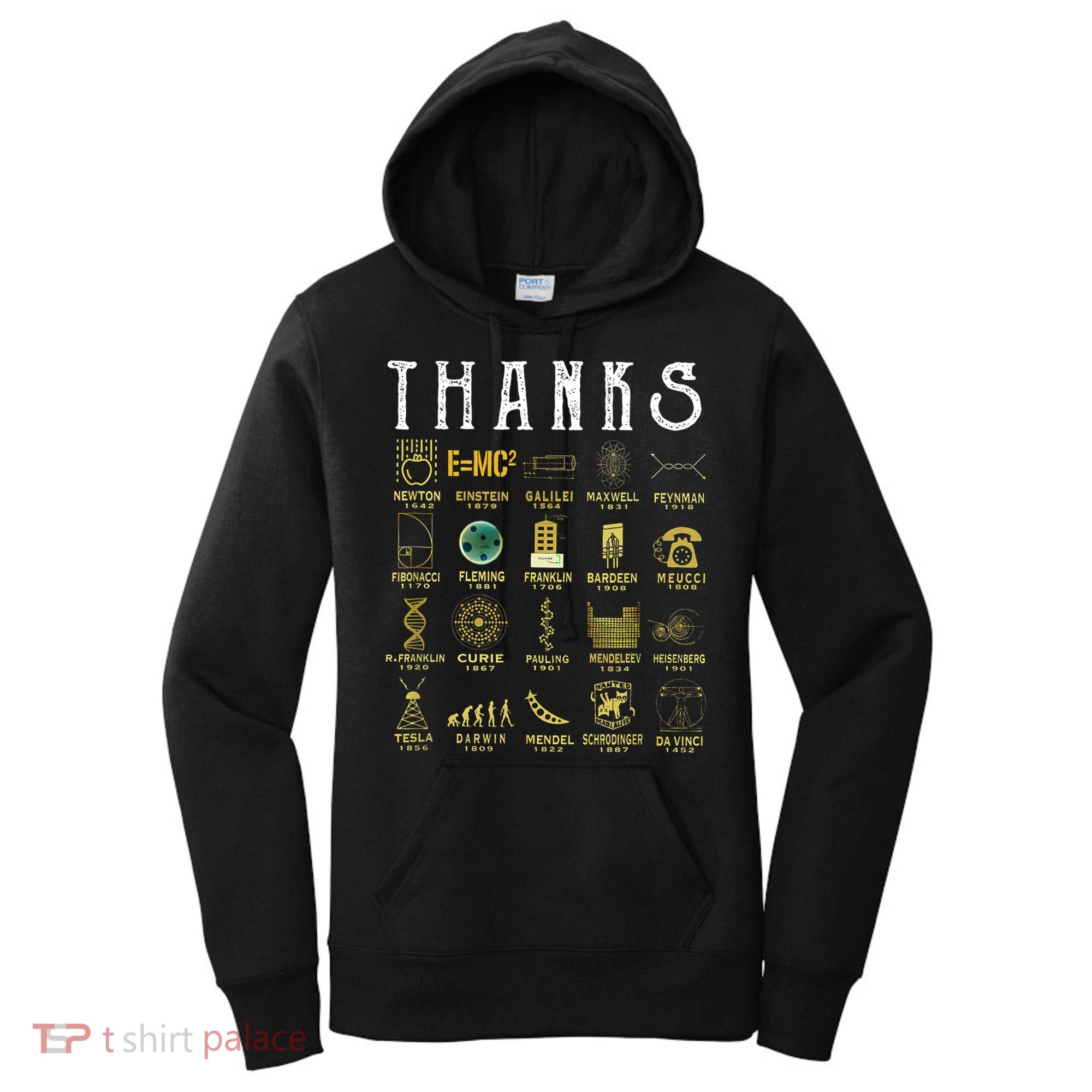 Thanks To Science Scientist TShirt Women's Hoodie