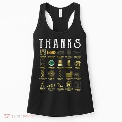 Thanks To Science Scientist TShirt Women's Tank Top
