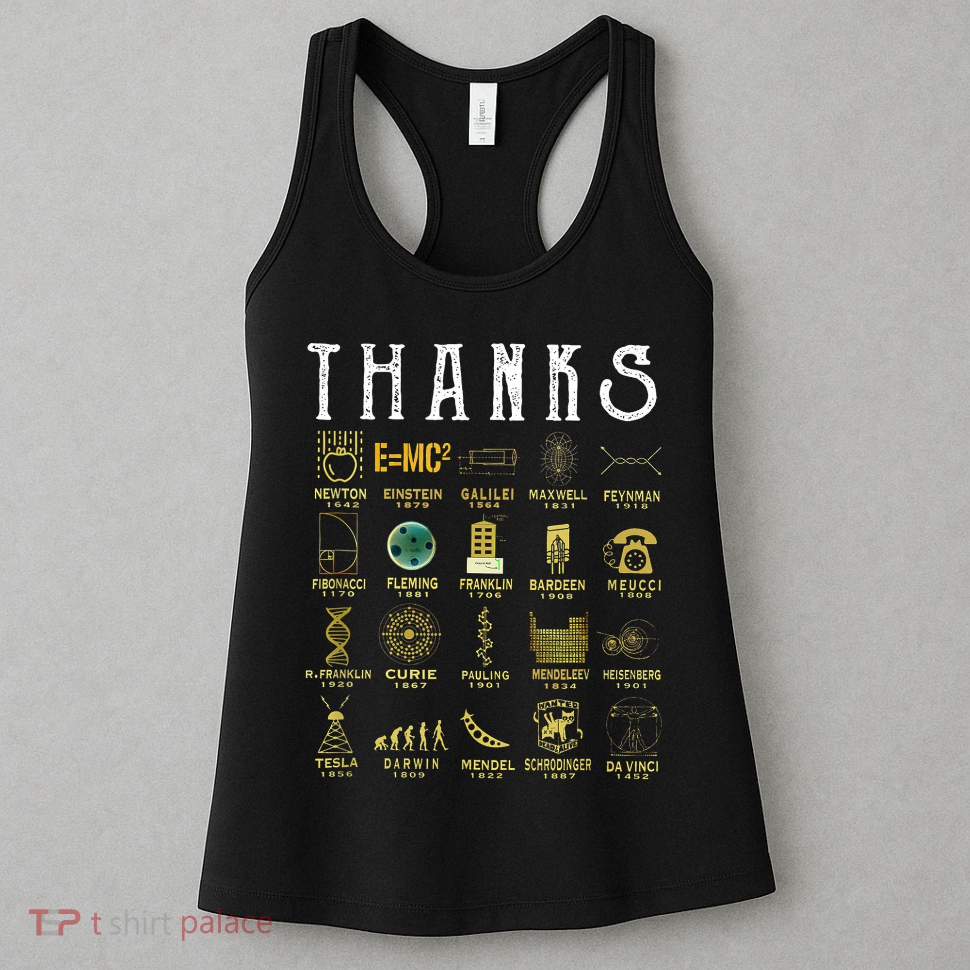 Thanks To Science Scientist TShirt Women's Tank Top