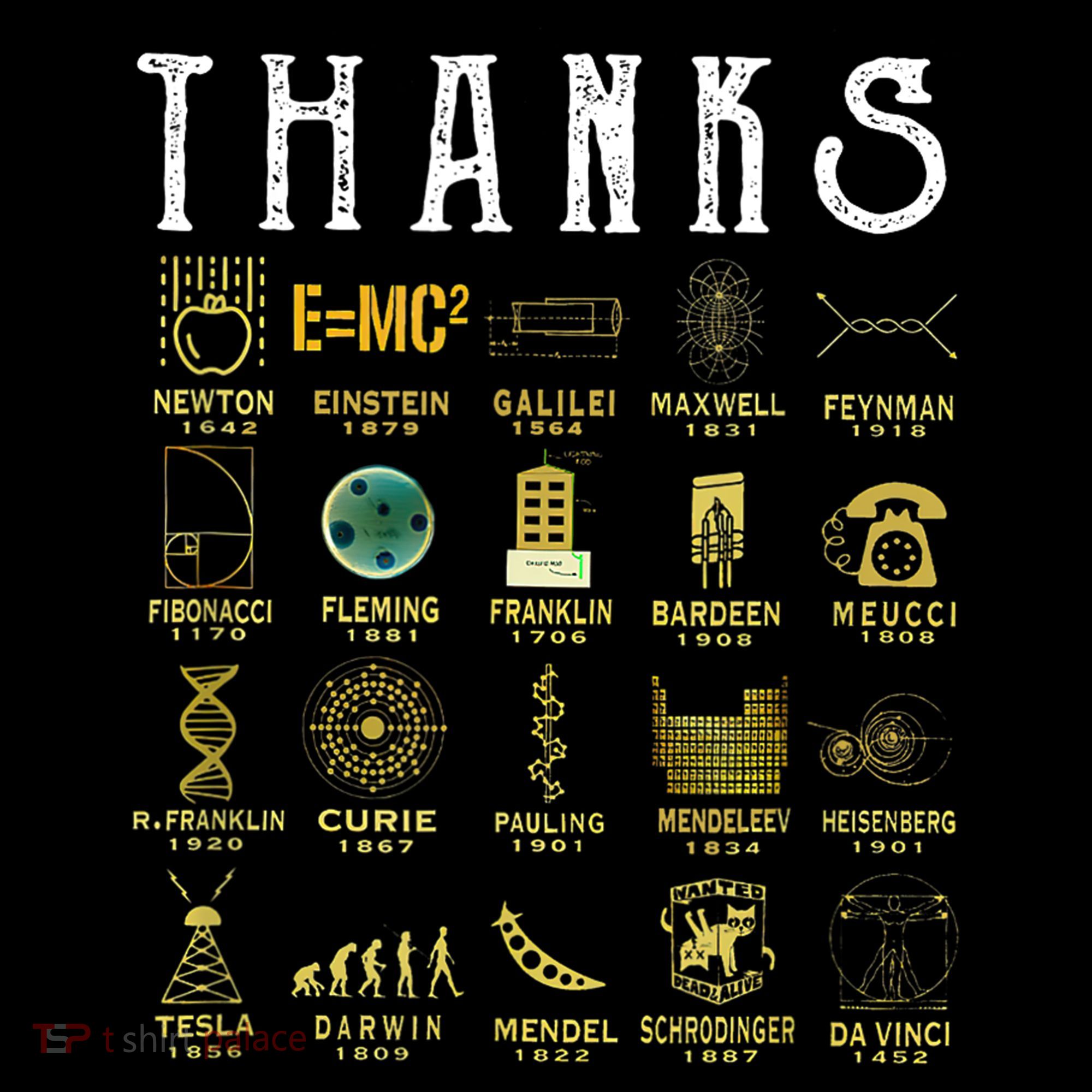 Thanks To Science Scientist TShirt Women's Tank Top