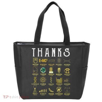 Thanks To Science Scientist TShirt Tote Bag