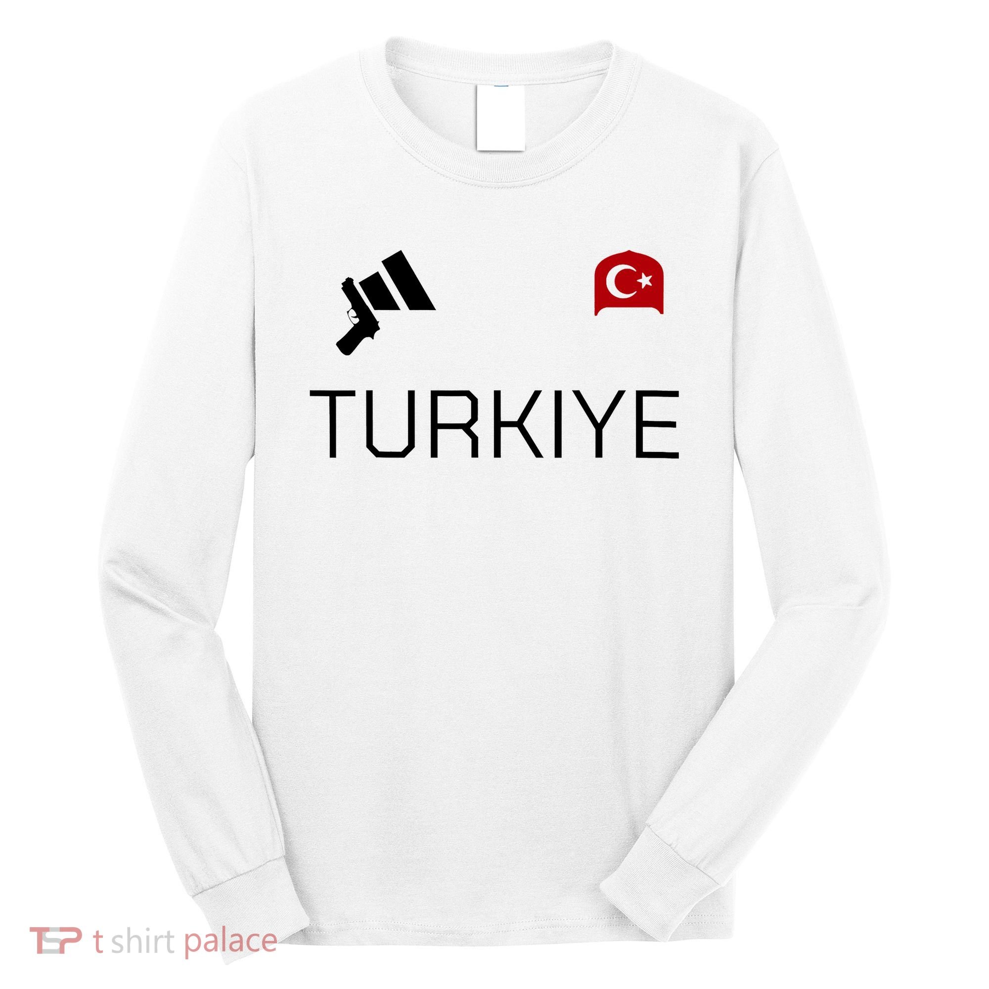 Turkiye Turkish Shooting Team Sports Long Sleeve Shirt