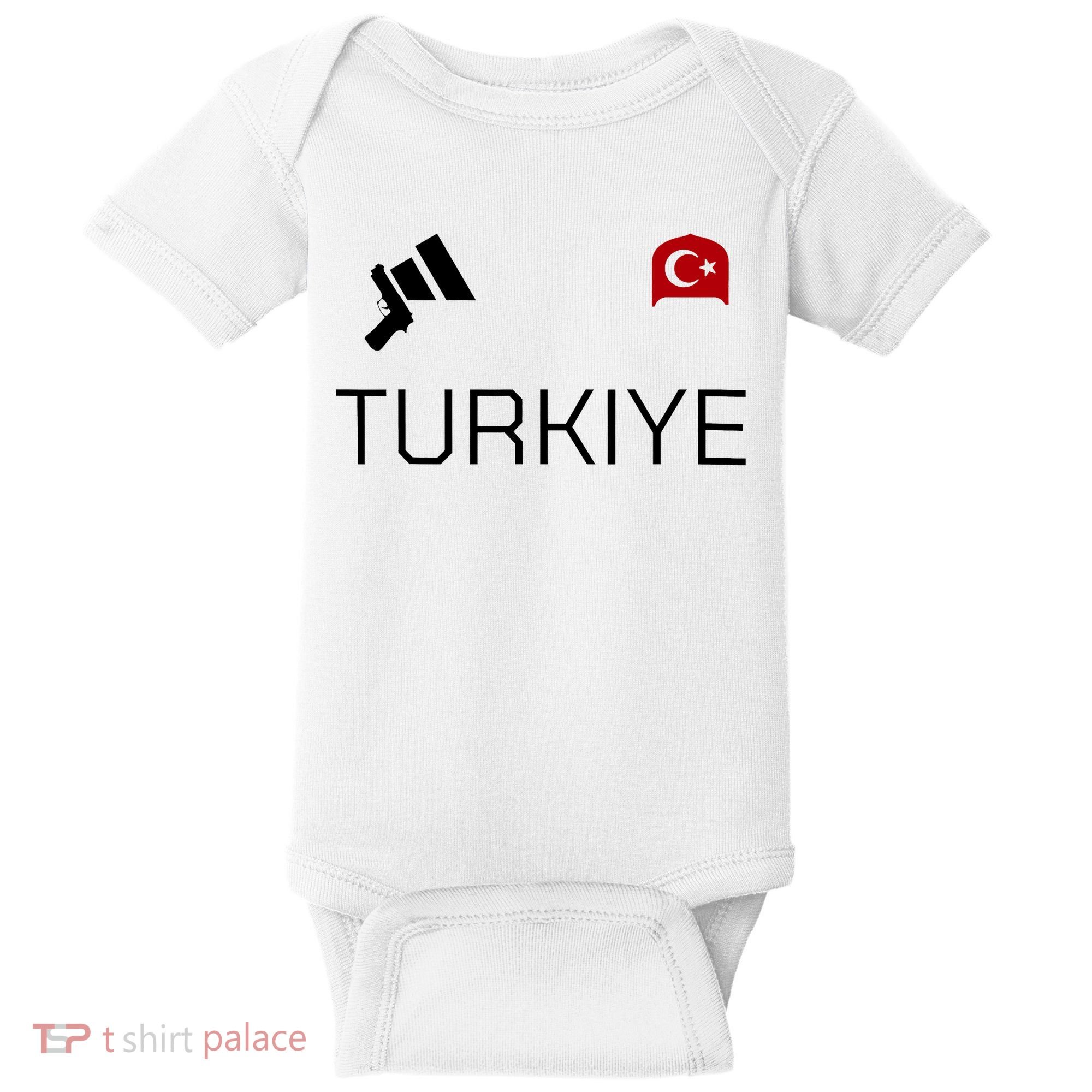 Turkiye Turkish Shooting Team Sports Baby Bodysuit