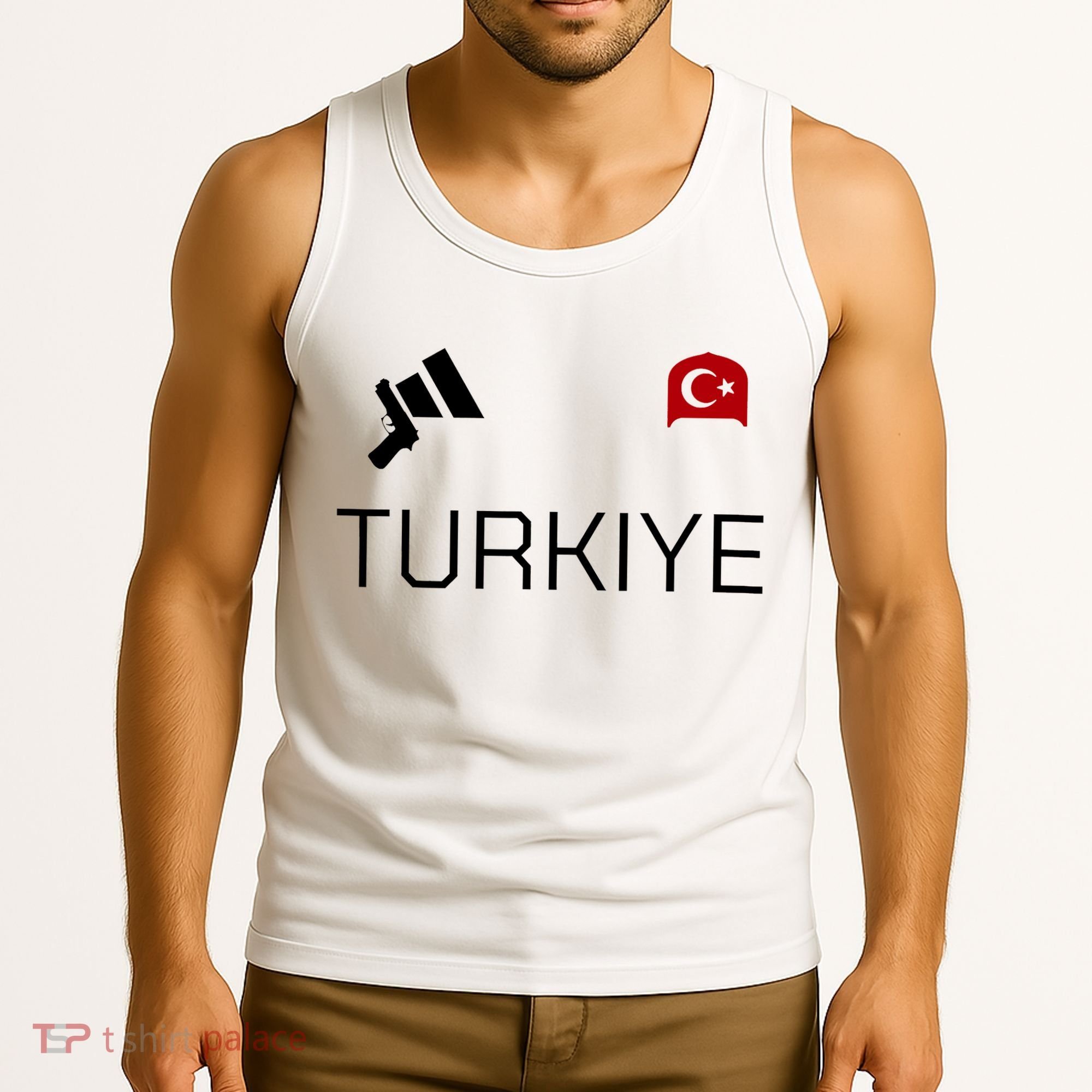 Turkiye Turkish Shooting Team Sports Tank Top