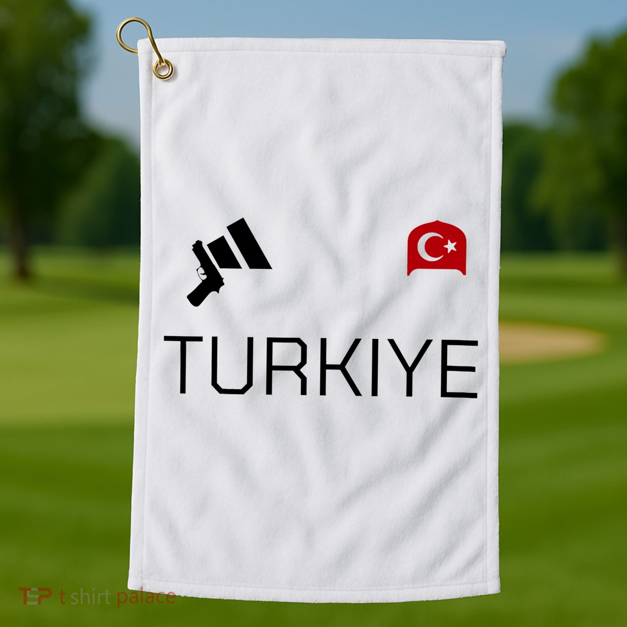 Turkiye Turkish Shooting Team Sports Golf Towel