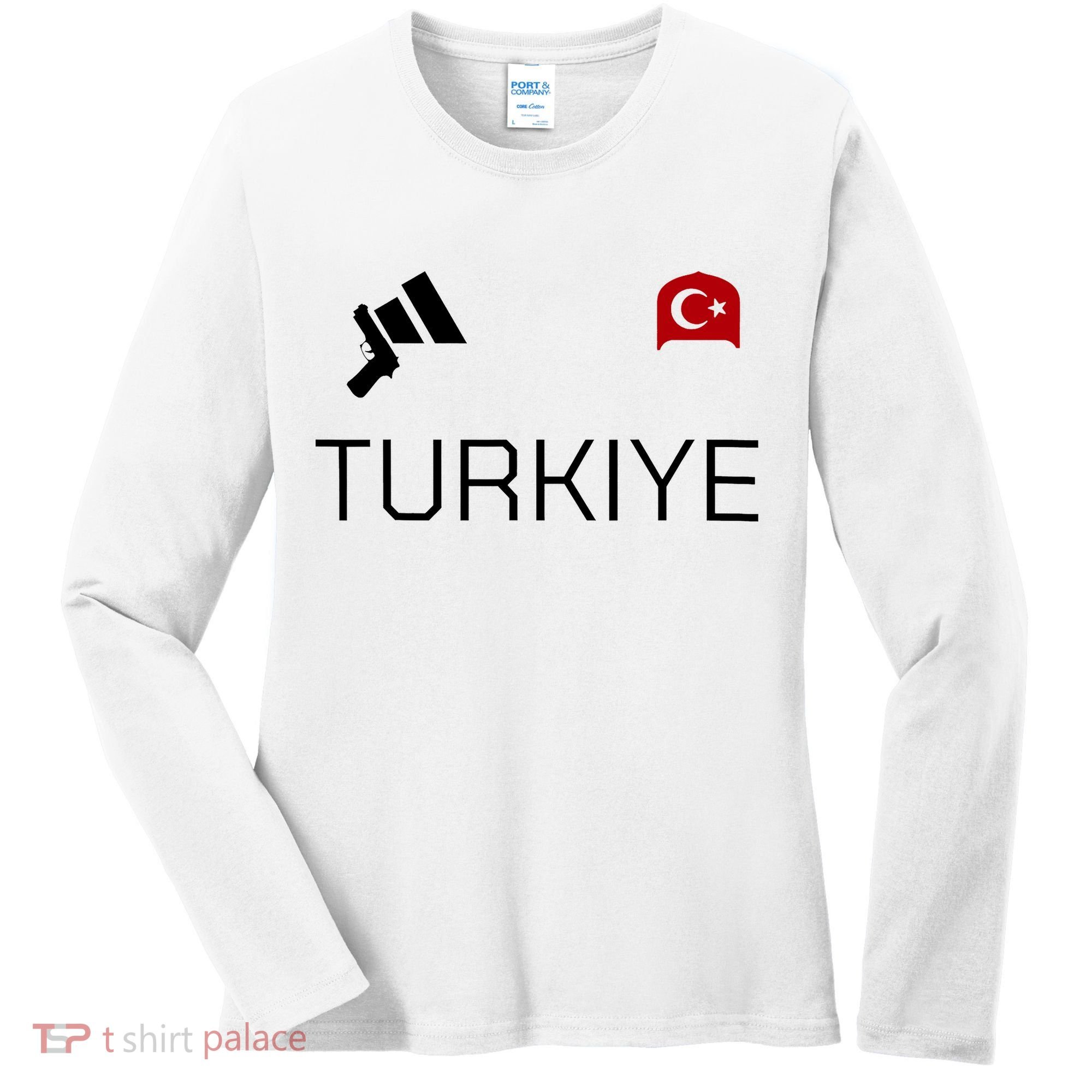 Turkiye Turkish Shooting Team Sports Women's Long Sleeve Shirt