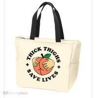 Thick Thighs Save Lives Funny Joke Cute Sexy Lady Novelty Tote Bag thumb 3