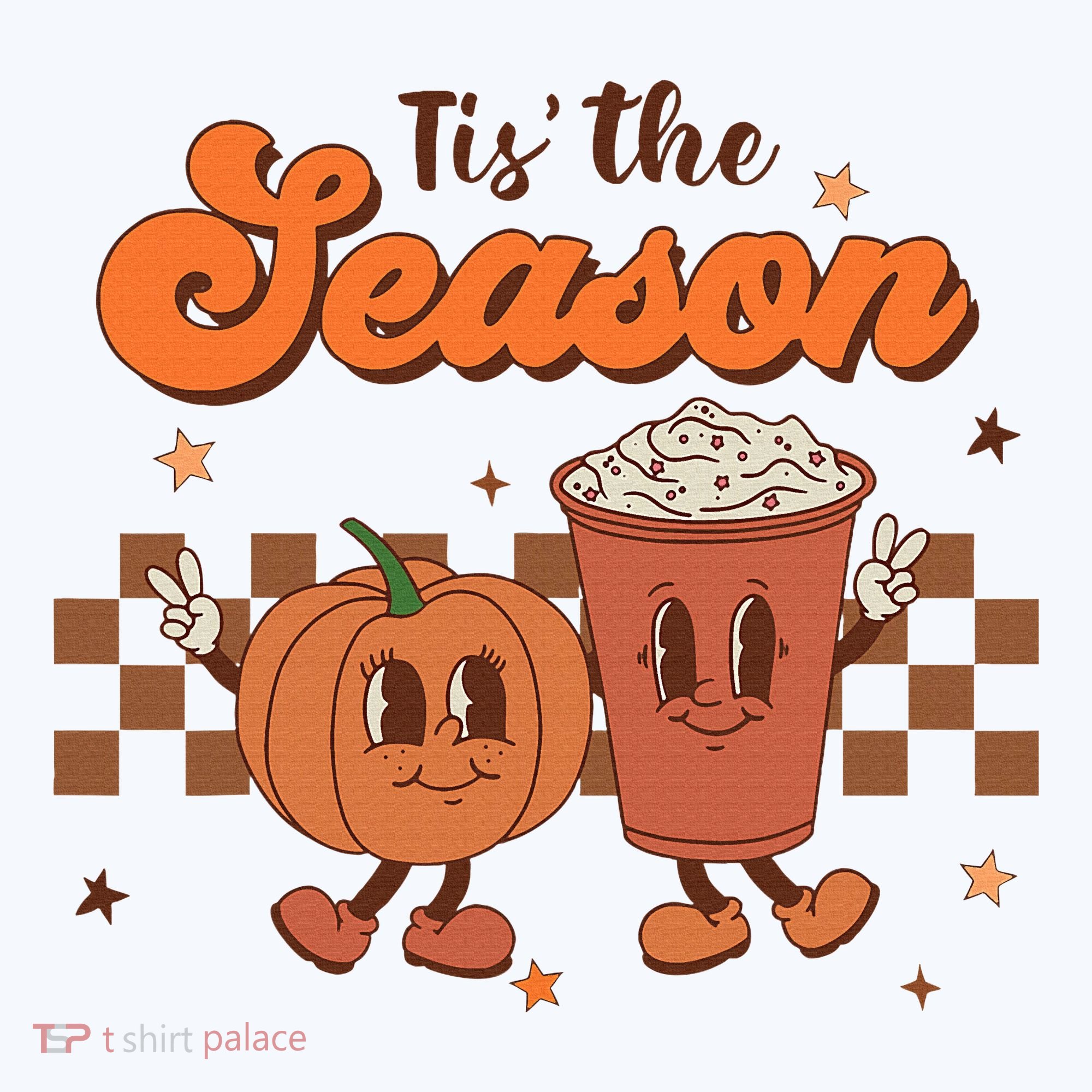 Tis The Season Pumpkin Spice Polo