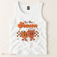 Tis The Season Pumpkin Spice Tank Top thumb 2