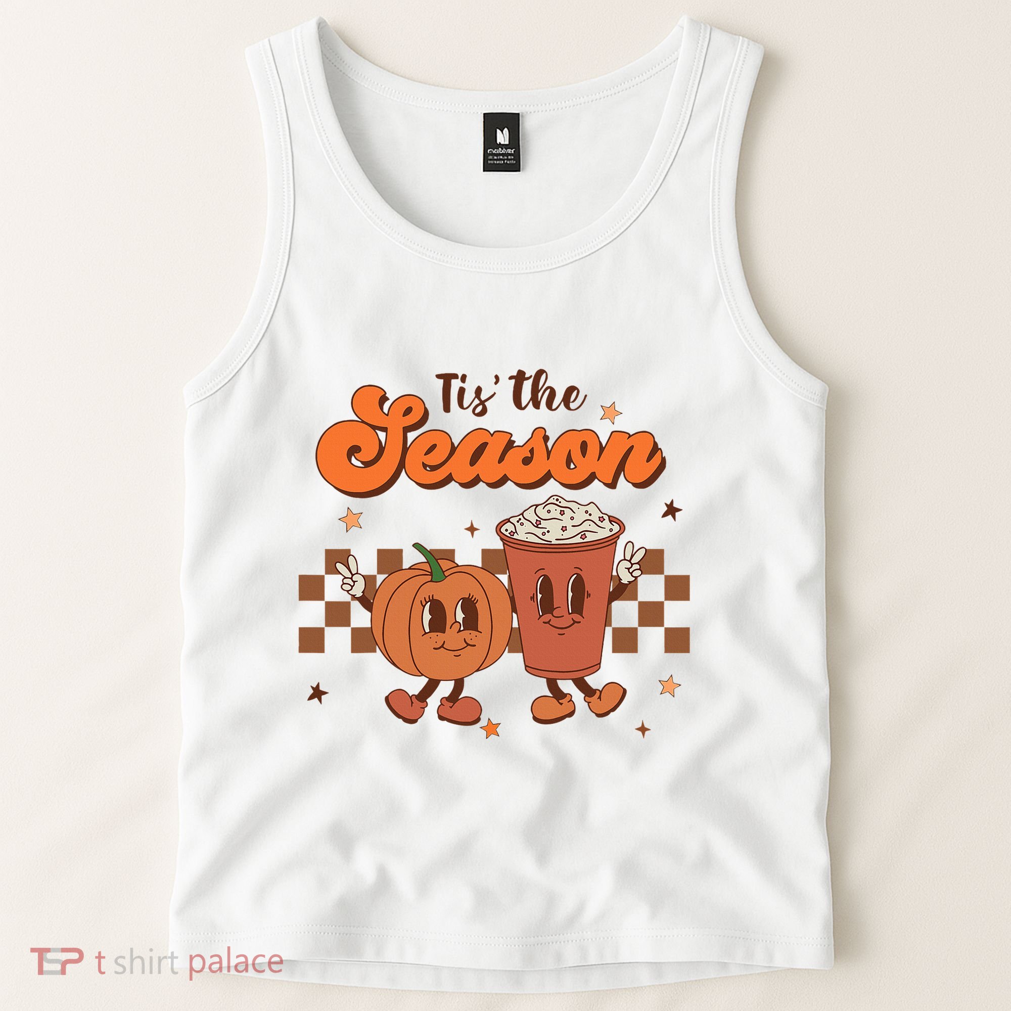Tis The Season Pumpkin Spice Tank Top