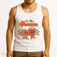 Tis The Season Pumpkin Spice Tank Top thumb 3