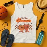 Tis The Season Pumpkin Spice Tank Top thumb 4