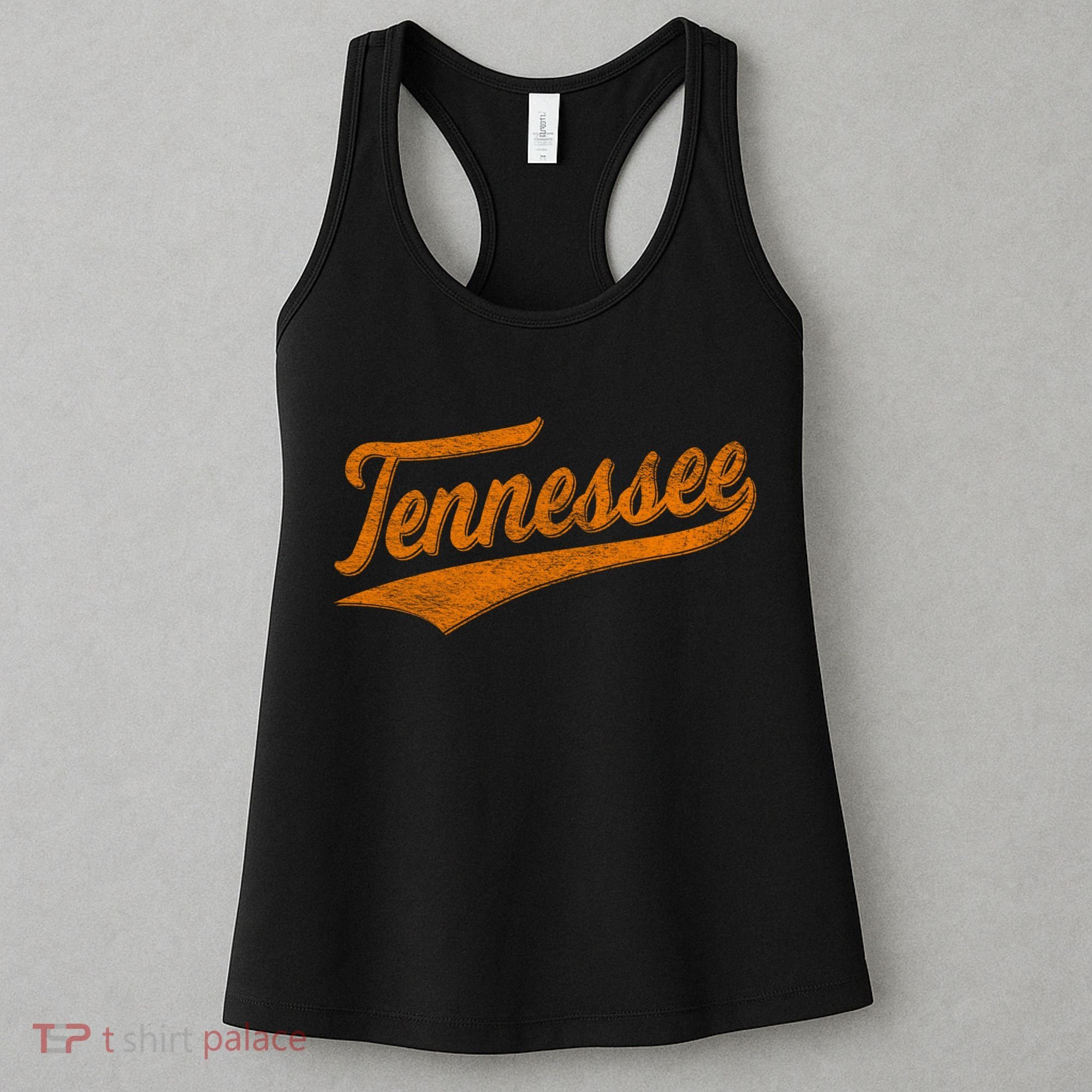 Tennessee TN Souvenir Football Baseball Sport Fans Women's Tank Top