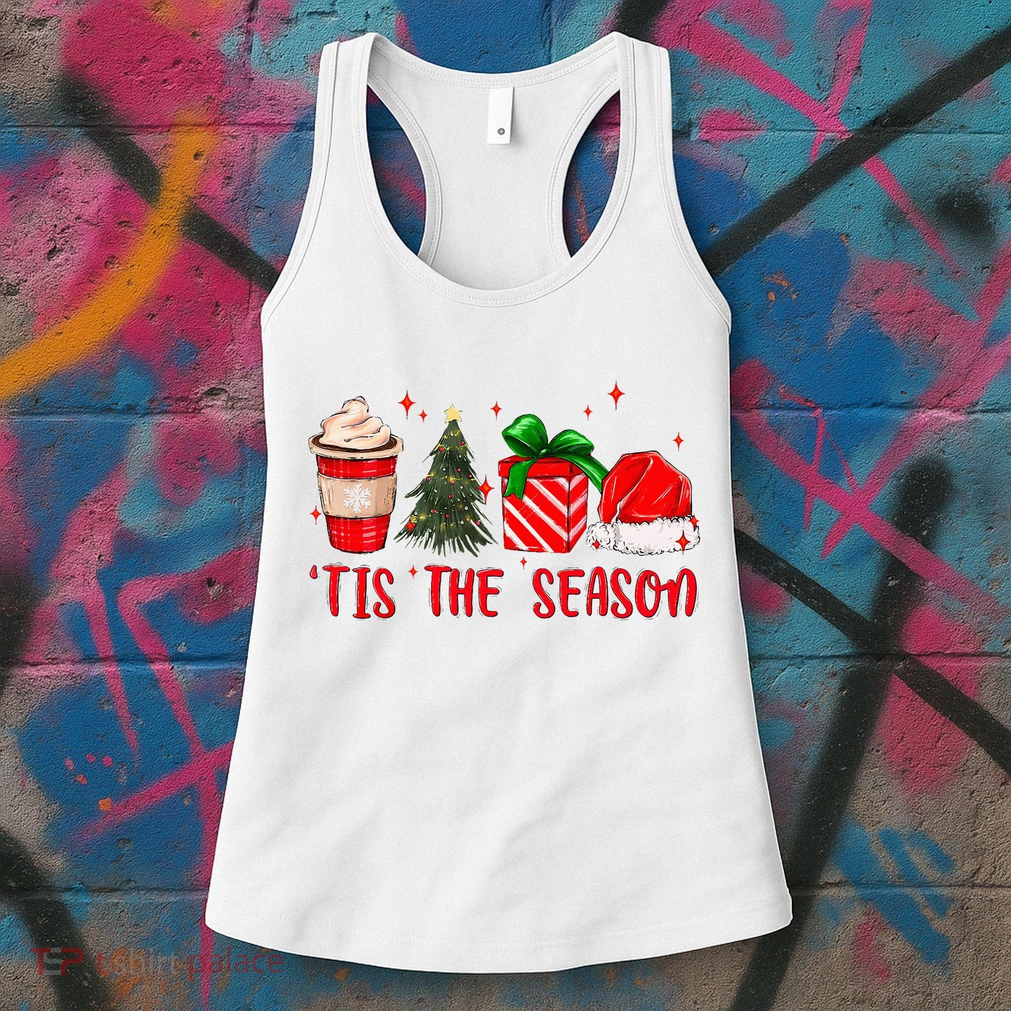 Tis The Season Christmas Vacation Merry Xmas Family Matching  Women's Tank Top