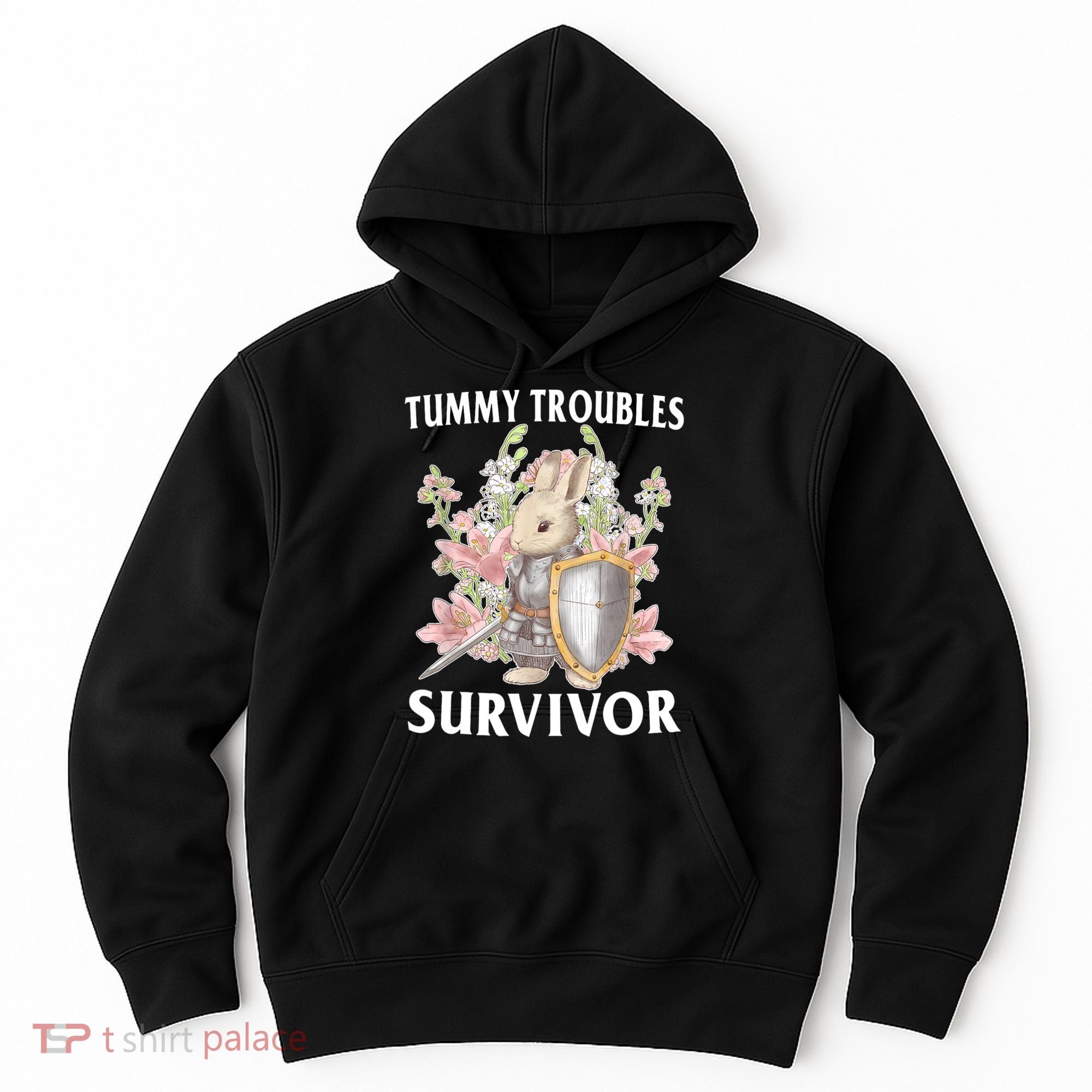 Tummy Troubles Survivor Funny Sarcastic Ibs Humor Statement Hoodie