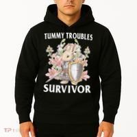 Tummy Troubles Survivor Funny Sarcastic Ibs Humor Statement Hoodie thumb 2