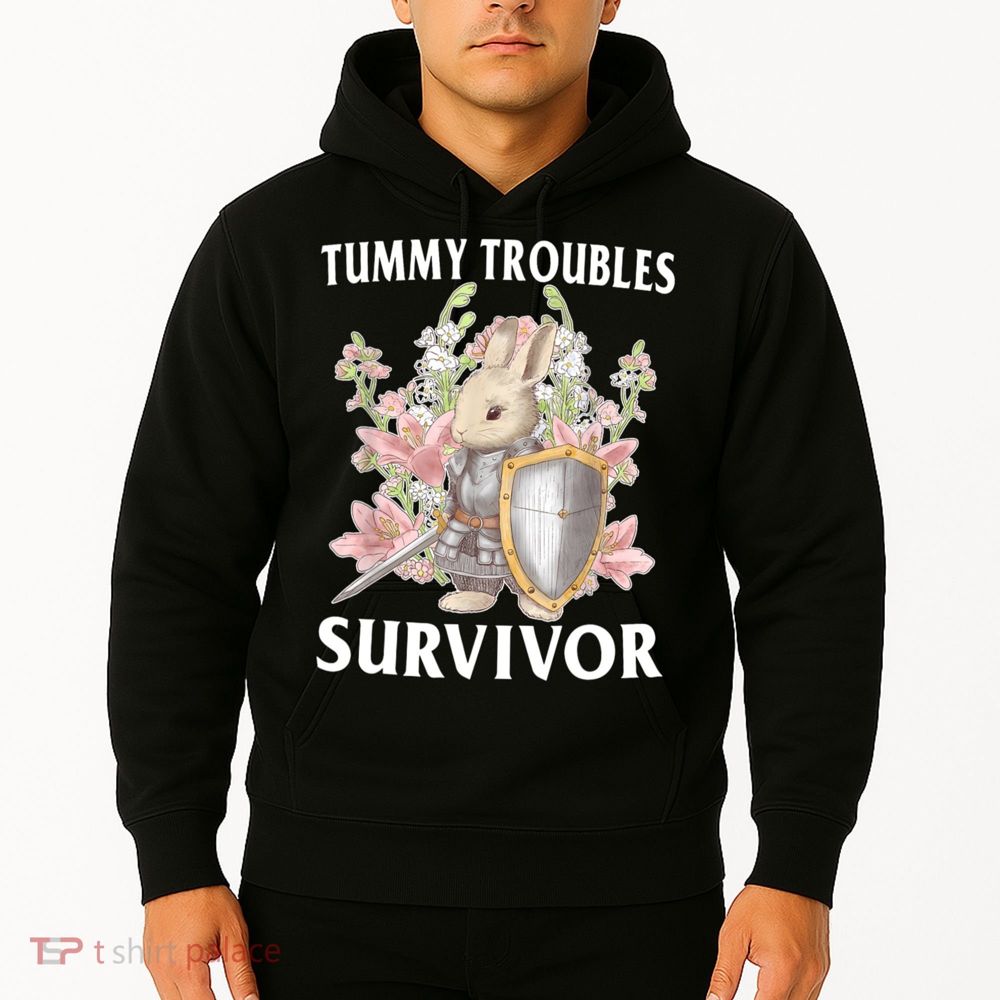 Tummy Troubles Survivor Funny Sarcastic Ibs Humor Statement Hoodie