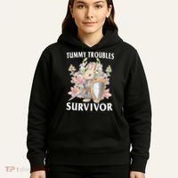 Tummy Troubles Survivor Funny Sarcastic Ibs Humor Statement Hoodie thumb 5