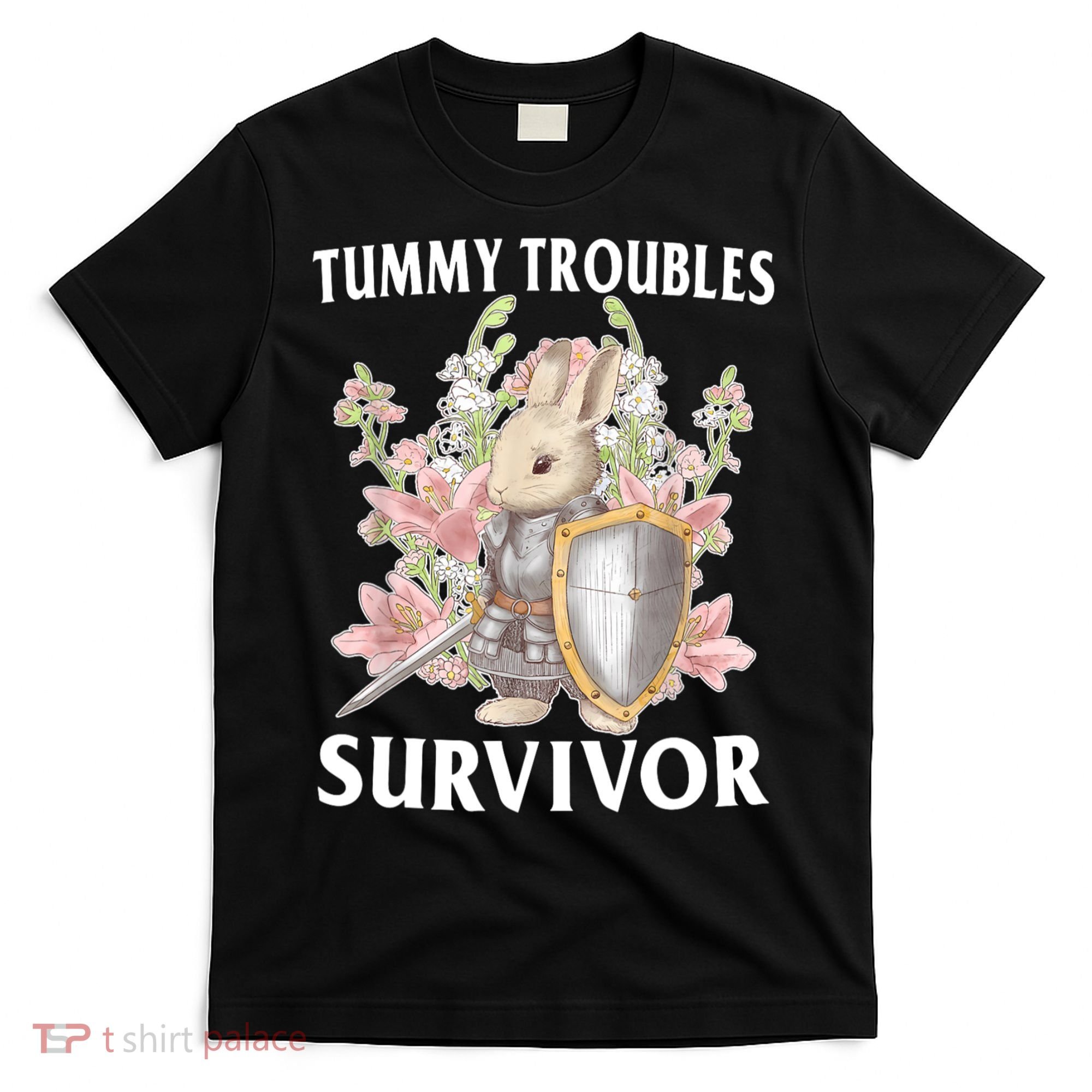 Tummy Troubles Survivor Funny Sarcastic Ibs Humor Statement T-Shirt